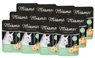 Miamor Feine Filets - mokra karma dla kota filety z tuńczyka z warzywami 12x100g - Mokra karma dla kotów - miniaturka - grafika 1