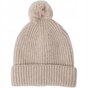 Czapki dla dzieci - Lodger Czapeczka Z Wełny Merino 100% beżowa Beige 6-12 m Czapka Dla Dzieci - miniaturka - grafika 1