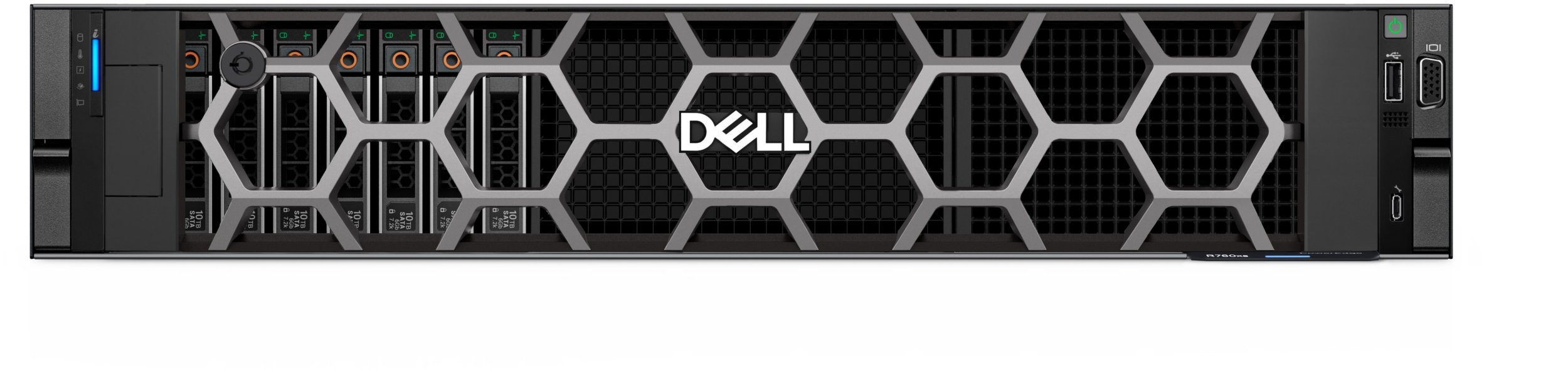 Serwer Dell DELL PowerEdge R760XS serwer 480 GB Rack 2U Intel® Xeon Silver 4510 2,4 GHz 32 GB DDR5-SDRAM 1100 W FFCWR