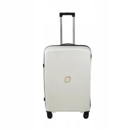 Walizki - Walizka podróżna średnia biała, z polipropylenu na kółkach Wowbag 7918 M - miniaturka - grafika 1