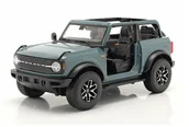 Samochody i pojazdy dla dzieci - Maisto Ford Bronco Badlands 2021 Grey Withou 1:18 31457G - miniaturka - grafika 1