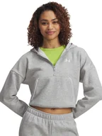 Bluzy damskie - Under Armour Bluza polarowa w kolorze szarym - miniaturka - grafika 1