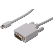 Kable komputerowe i do monitorów - Assmann Kabel DisplayPort 1.1a mini DP-DVI TypA MM 2.0m (AK-340305-020-W) - miniaturka - grafika 1