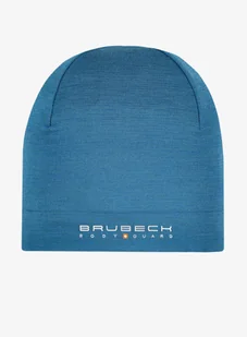 Czapka termoaktywna Brubeck Active Wool Hat - denim - Czapki damskie - miniaturka - grafika 1