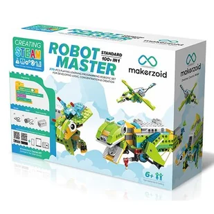 Pakiet Makerzoid Robomaster RM-Standard - zestaw klocków edukacyjnych + 23 scenariusze lekcyjne - Zabawki konstrukcyjne - miniaturka - grafika 1