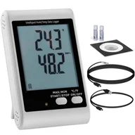 Narzędzia warsztatowe - Steinberg Systems Rejestrator temperatury i wilgotności - od -40 do 125°C - czujnik zewnętrzny SBS-DL-123E - miniaturka - grafika 1