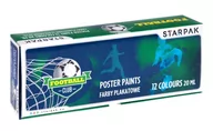 Przybory szkolne - Starpak Farby Plakatowe 12kol/20ml Football - miniaturka - grafika 1