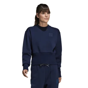 Bluza damska adidas  KK Sweat Crew Night Indigo L - Bluzy damskie - miniaturka - grafika 1