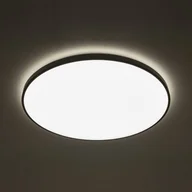 Lampy sufitowe - Agnes Round LED D64 plafon IP44/64W/4000K czarny 10976 - miniaturka - grafika 1