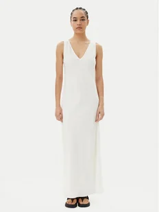 Calvin Klein Sukienka letnia K20K208355 Biały Regular Fit - Sukienki - miniaturka - grafika 1