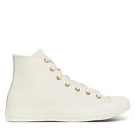 Trampki damskie - Trampki Converse Chuck Taylor All Star Gold Luxe A10709C Beżowy - miniaturka - grafika 1