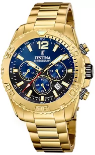 Zegarek Zegarek Festina F20684-2 Timeless Chronograph - Zegarki męskie - miniaturka - grafika 1