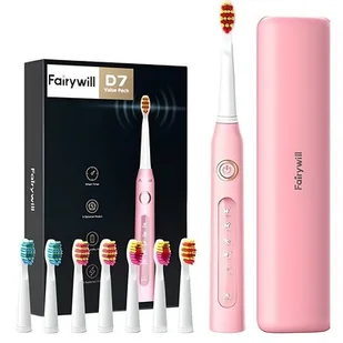 FairyWill FW-507 Plus Różowy - Szczoteczki elektryczne - miniaturka - grafika 1