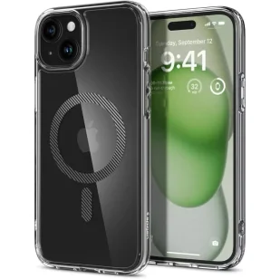 Etui Spigen Ultra Hybrid Mag do MagSafe do iPhone 15 carbon fiber - Etui i futerały do telefonów - miniaturka - grafika 6