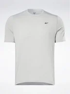 Koszulki męskie - REEBOK - T-SHIRT MĘSKI - TS AC SOLID ATHLETE PUGRY3 H52185 koszulka SZARA - miniaturka - grafika 1