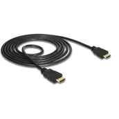 Kable - Delock Kabel HDMI1.5 m Czarny 4K 84753 - miniaturka - grafika 1