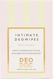 Deodoc Intim Wipes Fresh Coconut (10pcs) - Kosmetyki do higieny intymnej - miniaturka - grafika 1