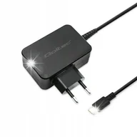 Zasilacze do laptopów - Qoltec Szybka Ładowarka zasilacz do laptopa 65W 5-20V 3-3.25A USB typ C PD - miniaturka - grafika 1