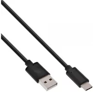 Kable USB - InLine Kabel USB USB C USB A M/M Czarny 2m 35732 - miniaturka - grafika 1