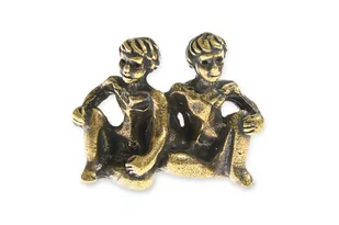 MOSIĘŻNA FIGURKA BLIŹNIĄT ZNAK ZODIAKU - Figurki dekoracyjne - miniaturka - grafika 1
