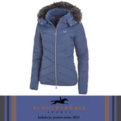 Kurtki jeździeckie - Schockemohle Kurtka damska VICKY.SP AW21 - jeans blue - miniaturka - grafika 1