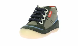 Kickers Buty dziecięce Sopum, Ciemnozielony, 22 EU - Buty dla dziewczynek - miniaturka - grafika 1