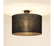 Lampy sufitowe - Brilagi - Żyrandol natynkowy TUBES ROLLER 1xE27/15W/230V śr. 50 cm czarny - miniaturka - grafika 1