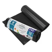 Worki na śmieci - Worki na śmieci GRATKA 240 l LDPE 10 sztuk - miniaturka - grafika 1