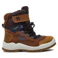 Buty dla chłopców - Śniegowce Primigi GORE-TEX 4897500 S Brązowy - miniaturka - grafika 1