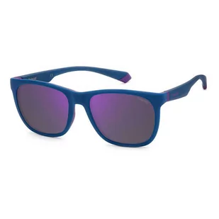 Polaroid PLD 2140/S Semimatt Blue Violet Azure/Violet - Okulary przeciwsłoneczne - miniaturka - grafika 1