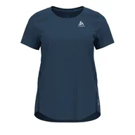 Koszulki i topy damskie - ODLO Damska koszulka S/S z okrągłym dekoltem Zeroweight Chill-t T-shirt okrągły dekolt - miniaturka - grafika 1