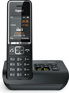 Gigaset Comfort 550A czarny/chrom - Telefony stacjonarne - miniaturka - grafika 1