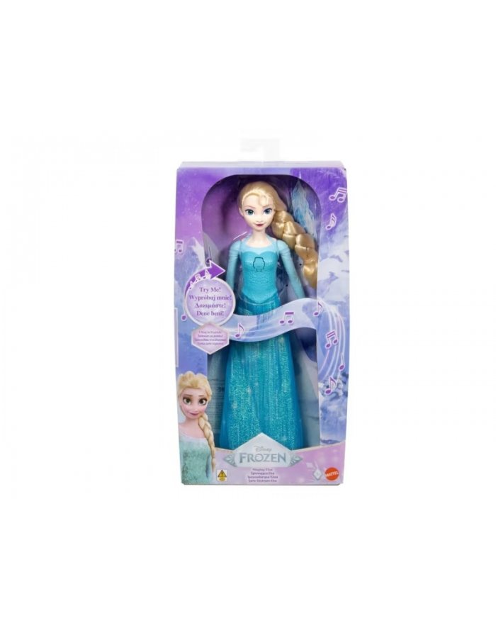 Disney Frozen Śpiewająca lalka księżniczka Elsa Kraina Lodu JDX52 MATTEL
