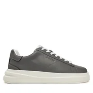 Sneakersy męskie - Sneakersy Guess FMJLBA LEA12 Szary - miniaturka - grafika 1