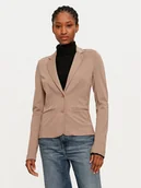 Marynarki i żakiety damskie - ONLY Marynarka Poptrash 15153144 Brązowy Regular Fit - miniaturka - grafika 1
