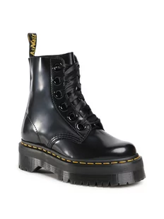 Dr. Martens Glany Molly 24861001 Czarny - Półbuty damskie - miniaturka - grafika 1
