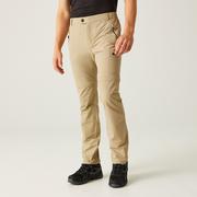 Spodnie męskie - Regatta Męskie Spodnie z Odpinanymi Nogawkami Highton Zip Off Beżowy, Rozmiar: 30 - miniaturka - grafika 1