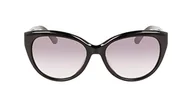 Okulary przeciwsłoneczne - Calvin Klein Damskie okulary przeciwsłoneczne CK22520S, czarne, L - miniaturka - grafika 1