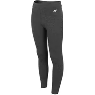 Legginsy - Legginsy 4F Jr HJZ22 JLEG001 (kolor Szary/Srebrny, rozmiar 164cm) - miniaturka - grafika 1