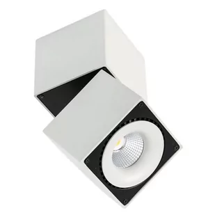 Italux Spot LAMPA sufitowa SEVILLA SQUARE CEILING SLC7562/28W 3000K WH+BL OPRAWA LED 28W kostka reflektorek biały czarny - Lampy sufitowe - miniaturka - grafika 1