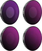 Akcesoria do drona - BRDRC ZESTAW 4X FILTR SZARY DO DJI OSMO ACTION 4 - ND8 / ND16 / ND32 / ND64 - miniaturka - grafika 1