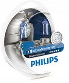 Żarówki samochodowe - Żarówki H1 Philips Diamond Vision Biała Barwa P14,5S 55W - miniaturka - grafika 1