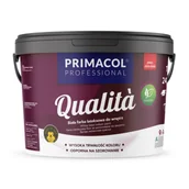 Farby wewnętrzne - Primacol Farba lateksowa Qualita 9 l biały Professional - miniaturka - grafika 1