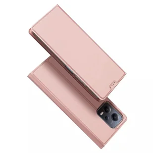 Dux Ducis Skin Pro etui do Xiaomi Redmi Note 12 Pro / Poco X5 Pro 5G pokrowiec z klapką portfel na kartę podstawka różowe - Etui i futerały do telefonów Dux Ducis Skin Pro etui do Xiaomi Redmi Note 12 Pro / Poco X5 Pro 5G pokrowiec z klapką portfel na kartę podstawka różowe - Etui i futerały do telefonów - miniaturka - grafika 1