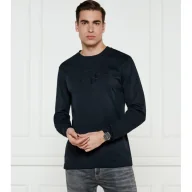 Koszulki męskie - Gant Longsleeve TONAL SHIELD Regular Fit - miniaturka - grafika 1