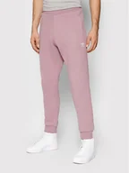 Spodnie sportowe męskie - Adidas Spodnie dresowe Essentials HE9411 Fioletowy Slim Fit - miniaturka - grafika 1