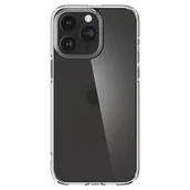 Etui i futerały do telefonów - Etui Spigen Ultra Hybrid do Apple iPhone 15 Pro Frost Clear - miniaturka - grafika 1