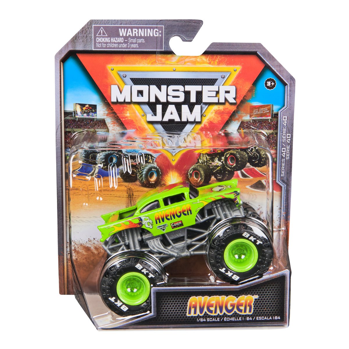 Monster Jam 1:64 die-cast 1pak Avenger