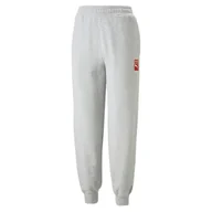 Dresy damskie - Spodnie dresowe damskie Puma X VOGUE RELAXED szare 53669304-M - miniaturka - grafika 1