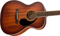 Gitary akustyczne - Fender PO-220E Orchestra All Mahogany Ovangkol Fingerboard Aged Cognac Burst - miniaturka - grafika 1